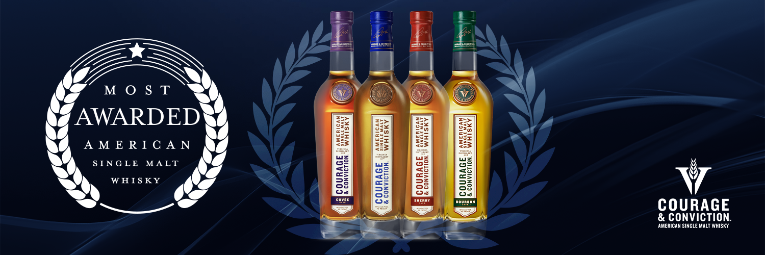 most awarded american single malt whisky banner